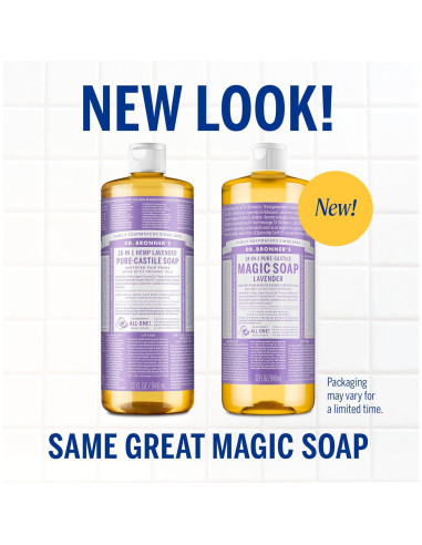 Jabón Líquido Dr. Bronner Pure-Castile Lavanda 946ml