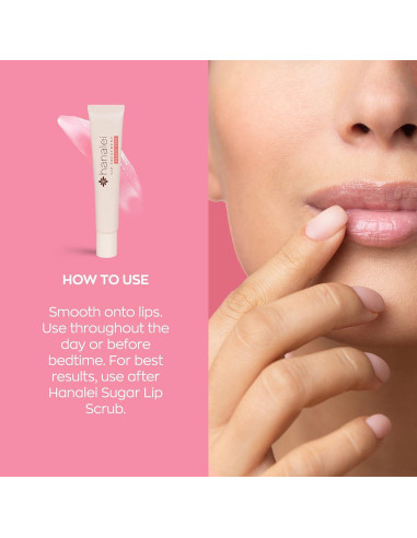 Conjunto Exfoliante y Tratamiento Labial Hanalei Durazno Rosa 15g