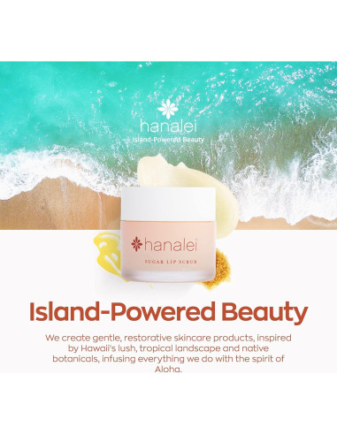 Conjunto Exfoliante y Tratamiento Labial Hanalei Durazno Rosa 15g