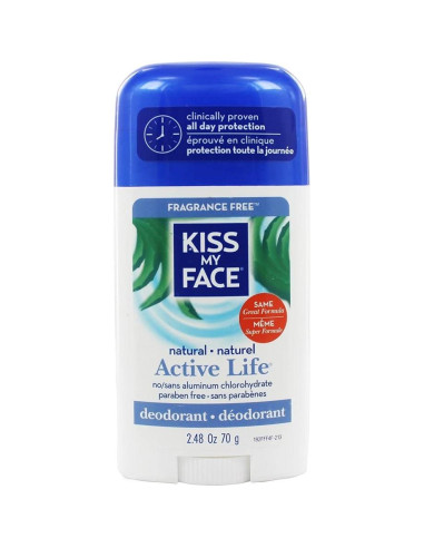 Desodorante Sin Fragancia Kiss My Face 70.4 g Natural