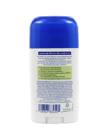 Desodorante Sin Fragancia Kiss My Face 70.4 g Natural