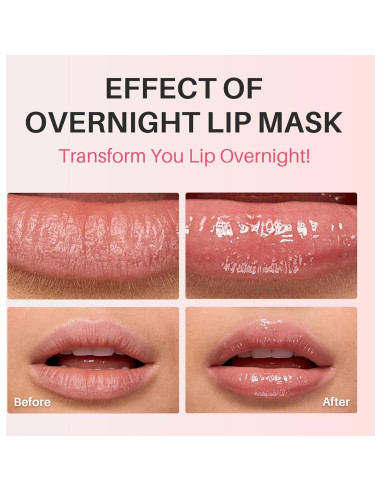 Mascarilla Labial Nocturna SPODARE Limón Menta Hidratante 68g