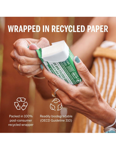 Jabón de Barra Mágico Dr. Bronner 5 Variedades 140g Vegano