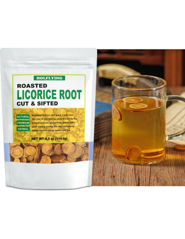 Té de Raíz de Regaliz Tostada Premium HOLFLYING 114g