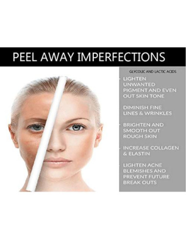 Kit Peeling Químico Ácido Glicólico 40% Planet Eden 311g