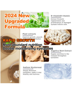 Suero de Pestañas Yulinlon 2025 - Crecimiento Rápido Natural 2