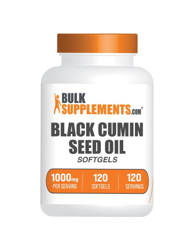 Aceite de Semilla de Comino Negro BulkSupplements 1000mg 120 Softgels