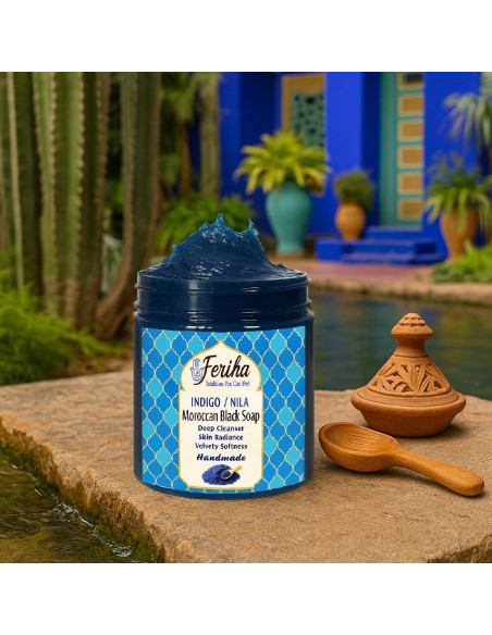 Jabón Negro Beldi Feriha 100% Natural 226g - Cuidado Piel