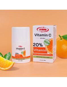 Suero Facial Antienvejecimiento ITZZO 30ml - Vitamina C, Ácido Hialurónico, Retinol 2