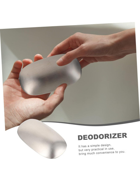 Barra Quitamanchas de Acero Inoxidable PartyKindom 10cm