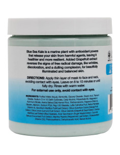 Mascarilla Exfoliante Facial Beautymark 240g - Col Rizada Azul y Pomelo 2