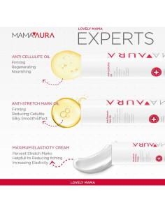 Aceite Anticelulitis Mamaaura - Moldeador Natural 219g 2