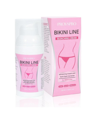 Crema Correctora de Manchas Oscuras Provspro 50g - Ilumina Axilas y Bikini