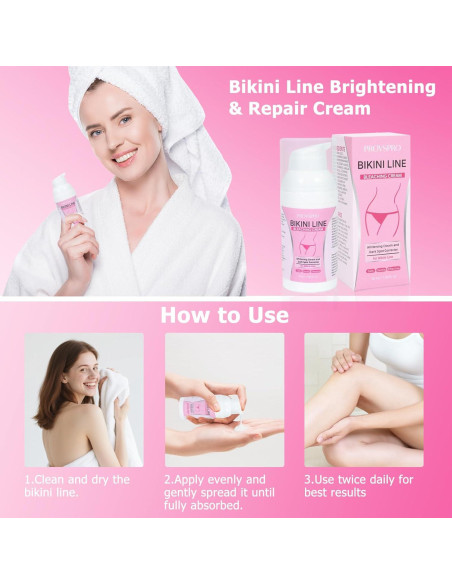 Crema Correctora de Manchas Oscuras Provspro 50g - Ilumina Axilas y Bikini