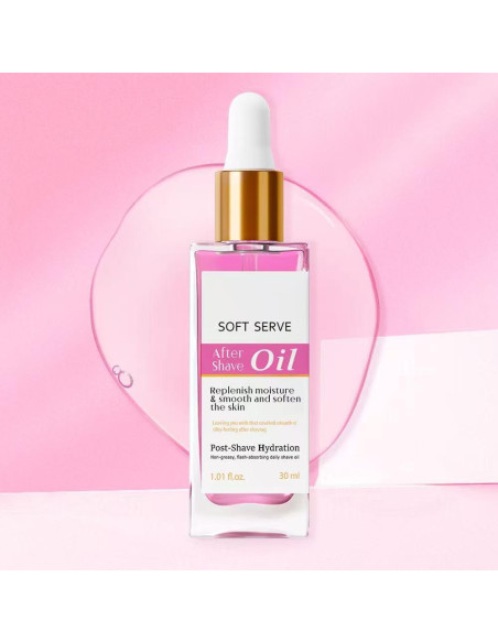 Aceite After Shave Hidrante Fresa y Vainilla 30 ml - Suave para Piel