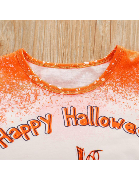 Conjunto 2 Piezas Niña Xiaodriceee Camiseta y Pantalones Acampanados