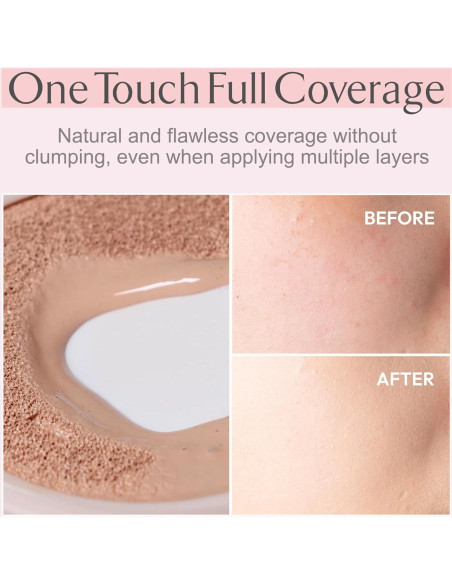 Dúo Glow Cushion Foundation y Limpiador Espumoso LA MUSE