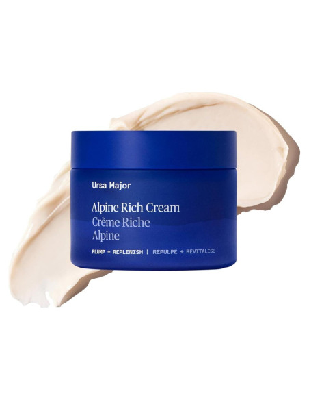 Crema Rica Alpina Ursa Major 48g - Hidratante Vegana para Piel Seca