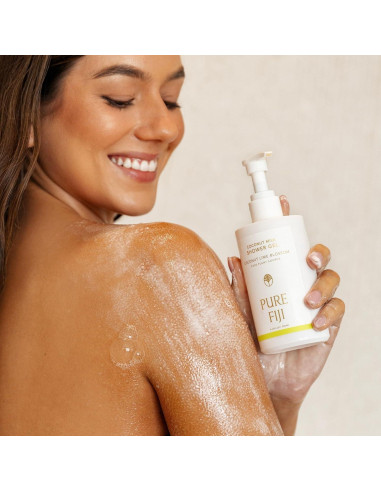 Gel de Ducha Hidratante Pure Fiji 280 ml - Leche de Coco