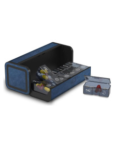 Organizador de Pastillas Semanal TALVOLC Azul 14 Compartimentos