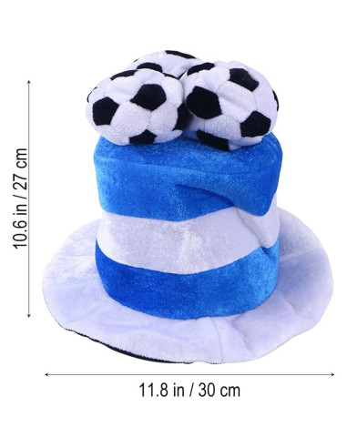 Sombrero de Fútbol de Felpa BESTOYARD para Adultos y Niños