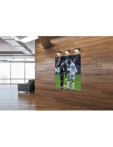 Arte de Pared Cristiano Ronaldo en Lienzo 20x30 cm - SpiritualHands