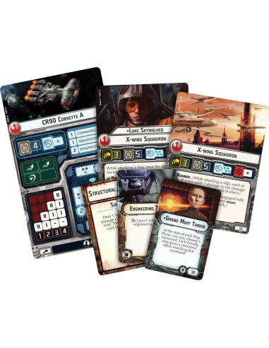 Star Wars Armada Set Núcleo - Juego de Estrategia Espacial 2 Jugadores