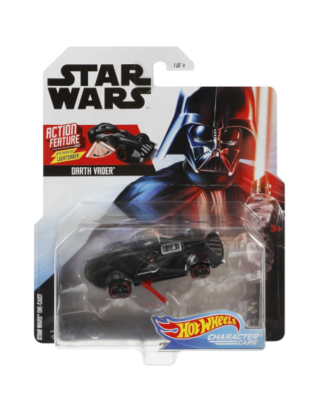 Vehículo Hot Wheels Star Wars Darth Vader 1:64