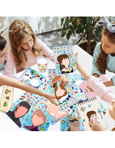 36 Stickers de Fiesta Congelada Purtarly - Hazlo Tú Mismo