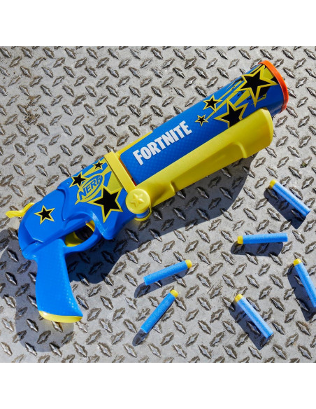 Blaster Nerf Fortnite Half Tone Hero con 12 dardos Elite