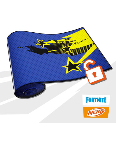 Blaster Nerf Fortnite Half Tone Hero con 12 dardos Elite