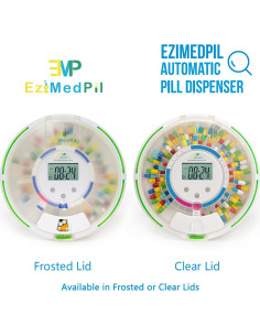 Dispensador Automático de Pastillas EZIMEDPIL con Alarma y Luz 2
