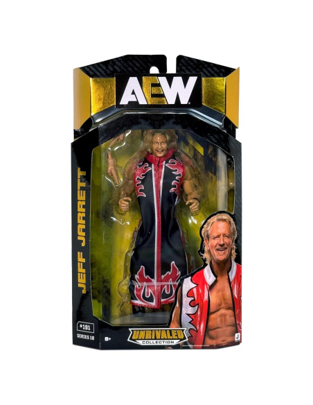 Figura de Acción Lucha Libre AEW Jeff Jarrett 27.94x17.78 cm