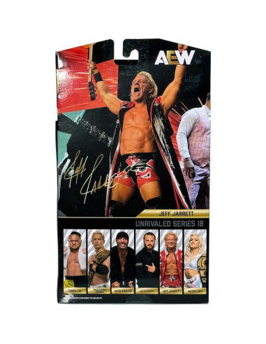 Figura de Acción Lucha Libre AEW Jeff Jarrett 27.94x17.78 cm