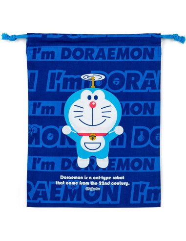 Sari Japonés Doraemon Sanrio 20.5x27 cm Algodón
