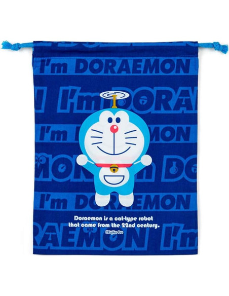 Sari Japonés Doraemon Sanrio 20.5x27 cm Algodón