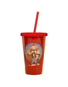 Vaso de Plástico Breaking Bad Just Funky 532ml Rojo