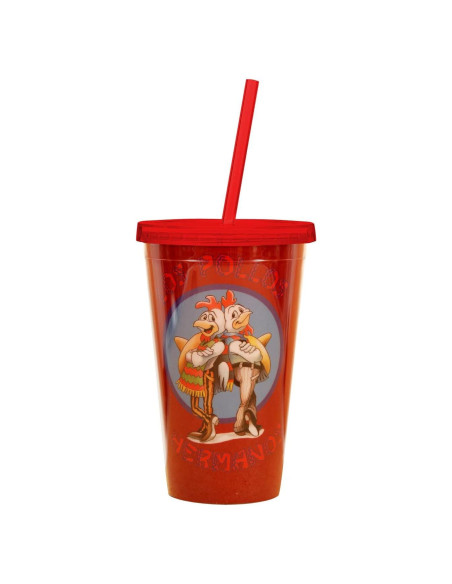 Vaso de Plástico Breaking Bad Just Funky 532ml Rojo