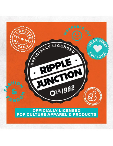 Camiseta Big Bang Theory Ripple Junction Roja para Hombres S-3XL