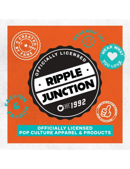 Camiseta Big Bang Theory Ripple Junction Roja para Hombres S-3XL