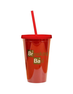 Vaso de Plástico Breaking Bad Just Funky 532ml Rojo 2