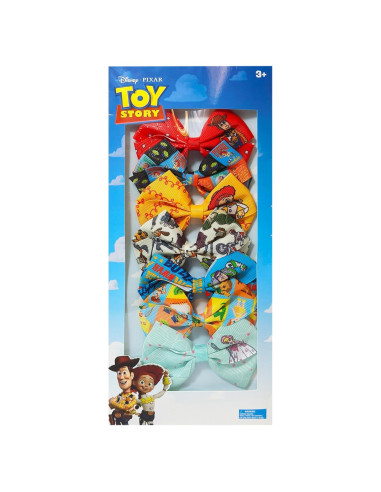 Clips de Cabello LUV HER Toy Story - Paquete de 7 Antideslizantes