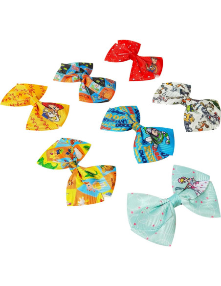 Clips de Cabello LUV HER Toy Story - Paquete de 7 Antideslizantes
