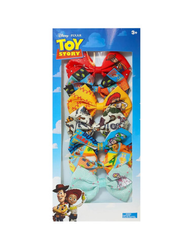 Clips de Cabello LUV HER Toy Story - Paquete de 7 Antideslizantes