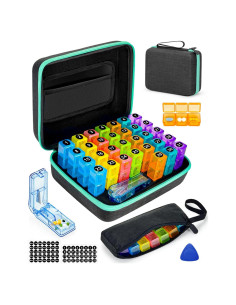 Organizador de Pastillas Mensual Yonlog 31 Días 3 Veces al Día