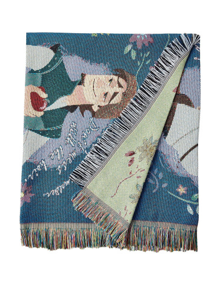 Manta de Tapiz Tejida Disney Princesas Rapunzel 121.9x152.4 cm