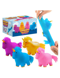 Pelotas Antiestrés Unicornio YoYa Juguetes - Juego de 4