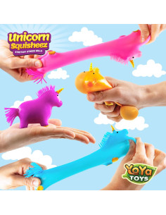 Pelotas Antiestrés Unicornio YoYa Juguetes - Juego de 4 2