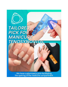 Organizador de Pastillas Mensual Yonlog 31 Días 3 Veces al Día 2