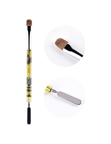 Pincel Kolinsky KADS 10 para Manicura Francesa y Arte de Uñas